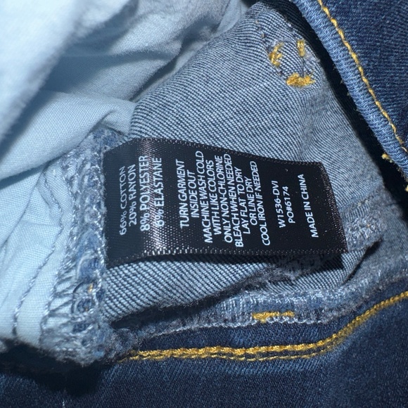 Betabrand Straight-Leg 4-Pocket Yoga Denim Dark Wash Size XL - Picture 8 of 8